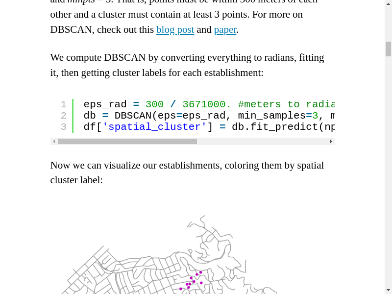 Preview of Network-Based Spatial Clustering