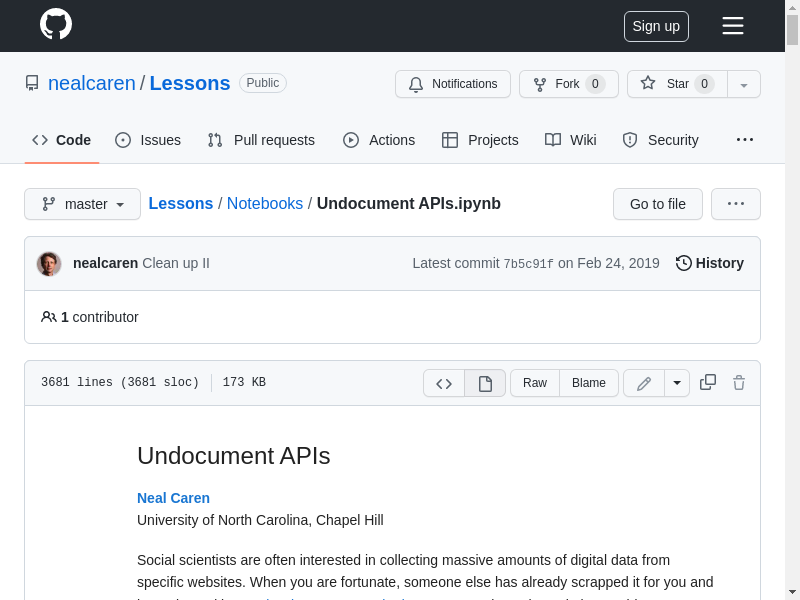 Preview of Explore Undocument APIs