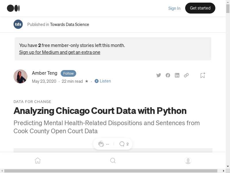 Preview of Analyzing Chicago Court Data