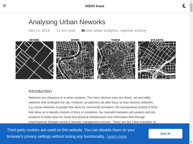 Preview of Network Analysis of Bikeshare systems