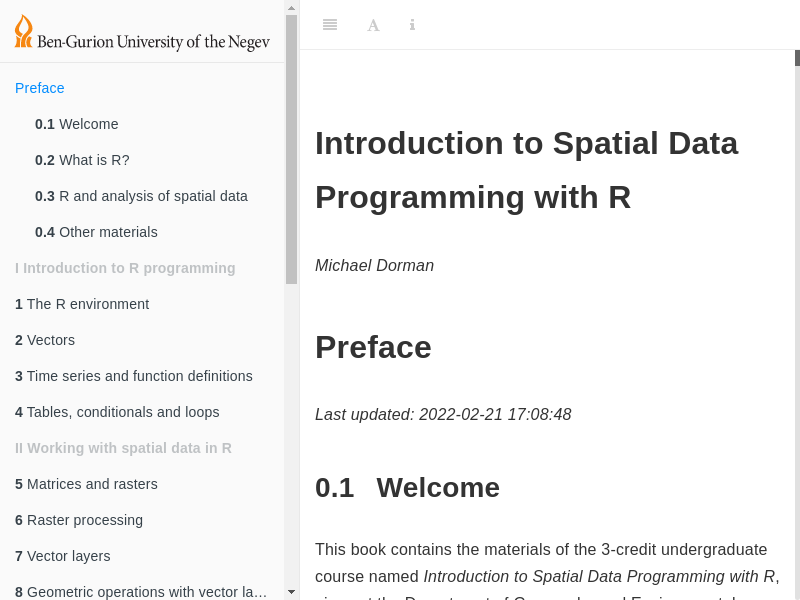 Preview of Introduction to Spatial Data Programming